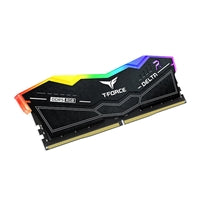 TEAMGROUP T-Force Delta RGB DDR5 Ram 32GB Kit (2x16GB) 5600MHz (PC5-44800) CL36 Desktop Memory Module Ram Black for 600 Series Chipset TEAMGROUP T-Force Delta RGB DDR5 Ram 32GB Kit (2x16GB) 5600MHz (PC5-44800) CL36 Desktop Memory Module Ram Black for 600 Series Chipset
